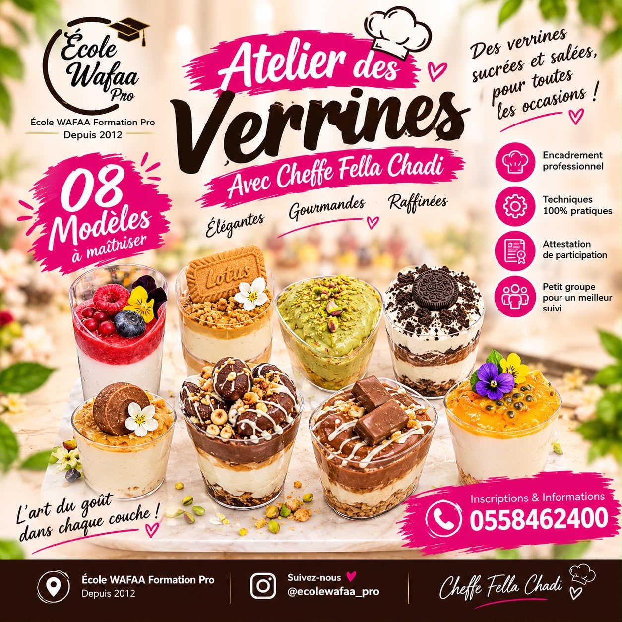 Atelier des verrines